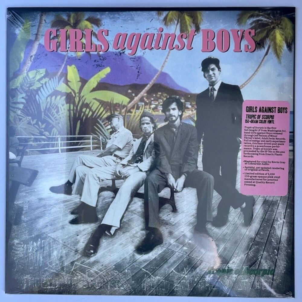 Girls Against Boys ‎– Tropic Of Scorpio – Limited 150 G Pink Vinyl, Reissue, NEW